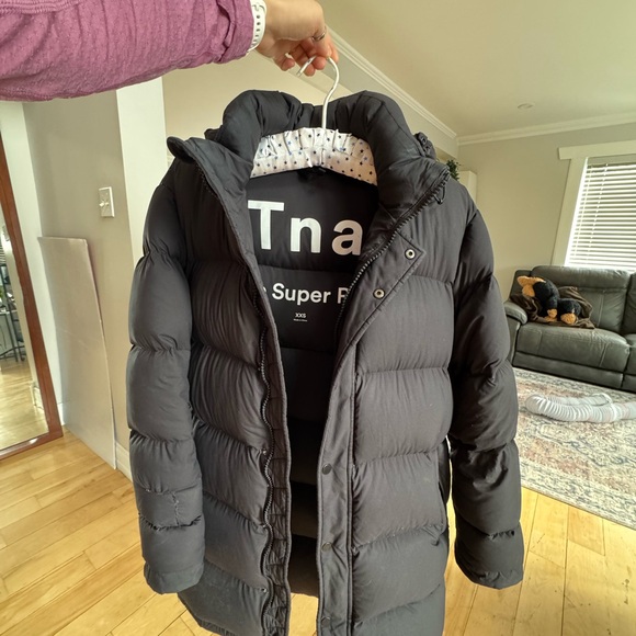 TNA Jackets & Blazers - TNA The Super Puff Black Jacket